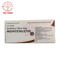 Montenuzyd 10mg Cadila - Thuốc điều trị hen phế quản